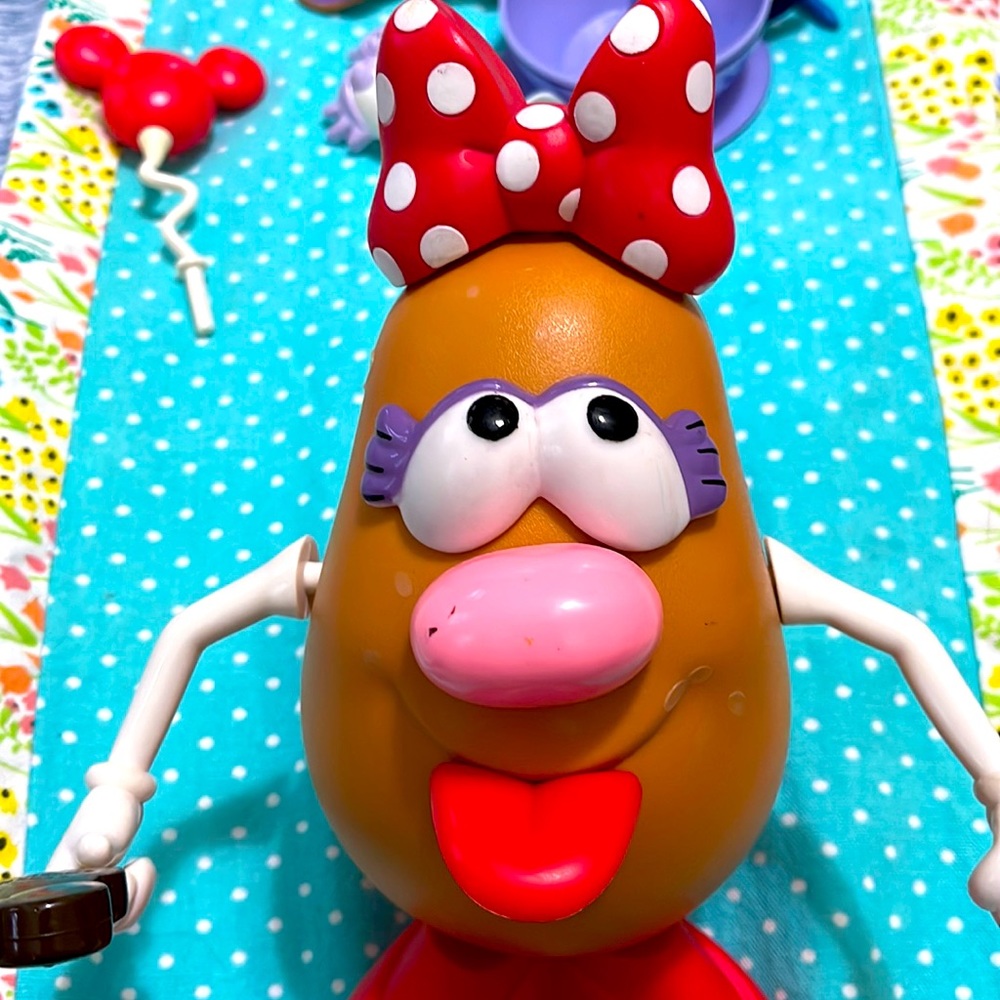 Mr/Mrs potato head with accessories